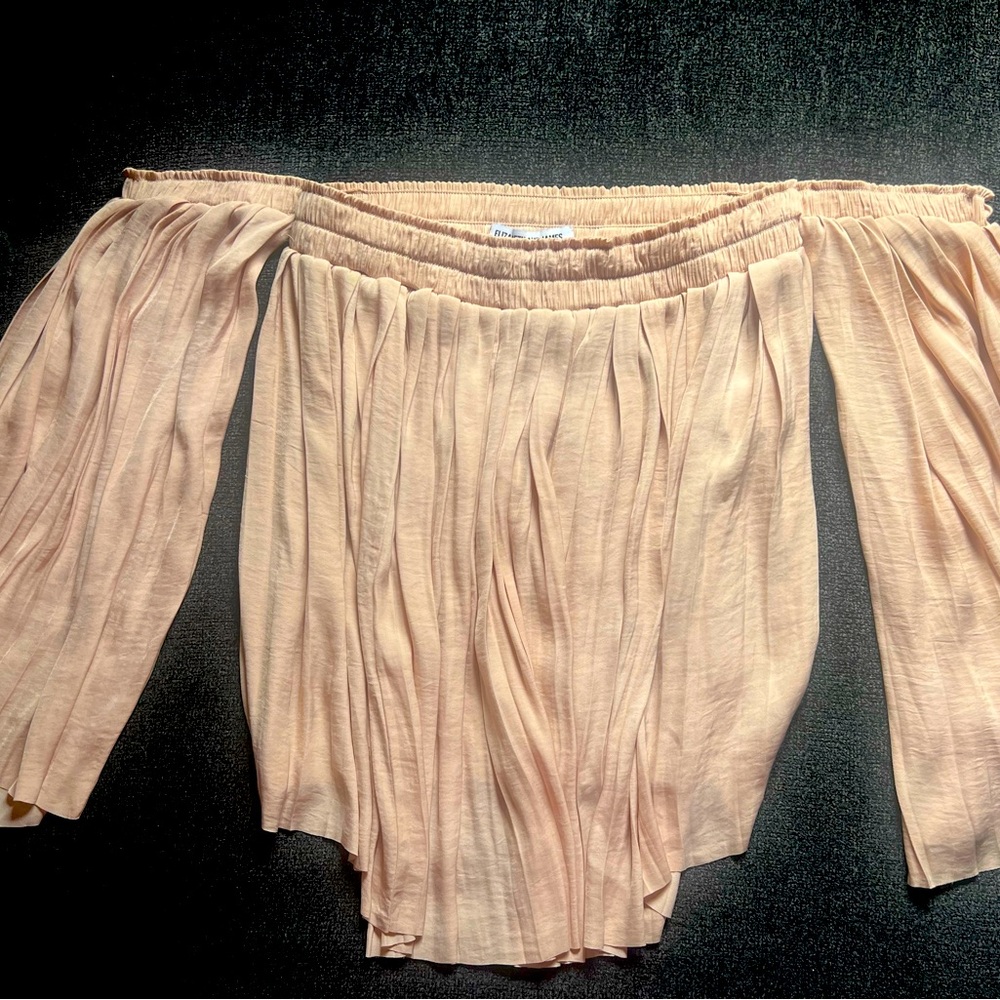 Elizabeth and James Emelyn Pleated Top